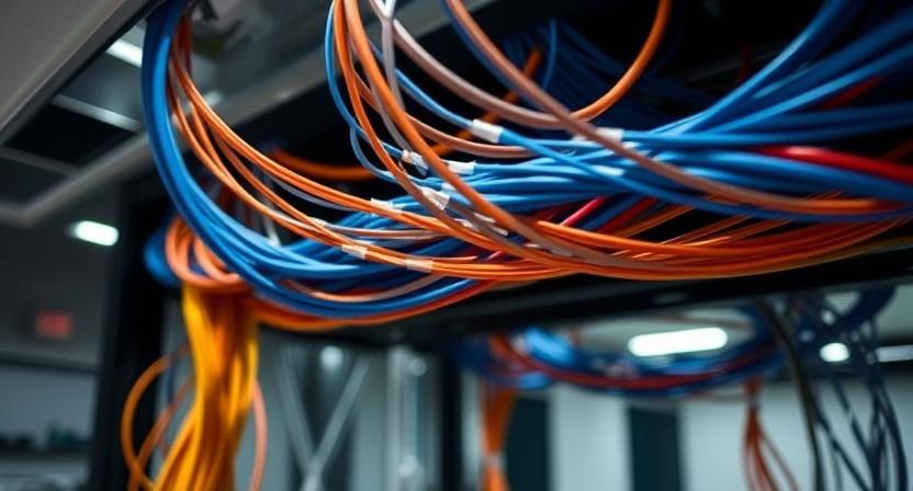 Cablaggio di rete in fibra e rame